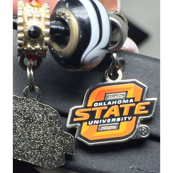 Women's Oklahoma State University Charm Bracelet - Picture 6 of 9